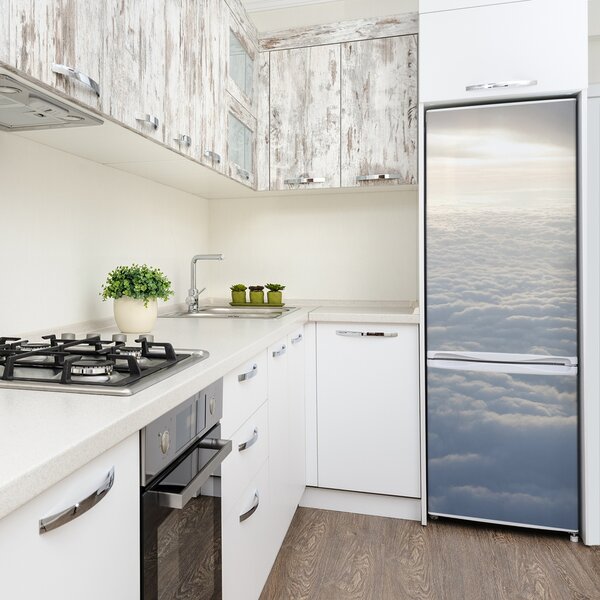 Nálepka tapeta na ledničku Let nad mraky FridgeStick-70x190-f-68449897