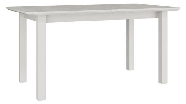 Rozkládací kuchyňský stůl 160x90 cm BANGS 7 - bílý