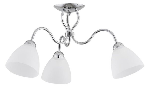 Přisazený lustr ARIEL 3xE27/15W/230V chrom