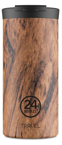 Termohrnek Travel Tumbler Sequoia Wood 600ml 24 Bottles