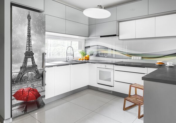 Samolepící nálepka na ledničku Eiffelova věž FridgeStick-70x190-f-68974359