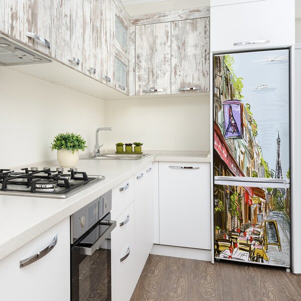 Samolepící nálepka na ledničku Eiffelova věž FridgeStick-70x190-f-68683316