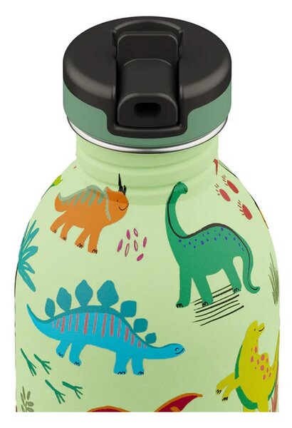 Nerezová dětská láhev Jurassic Friends 250ml 24 Bottles