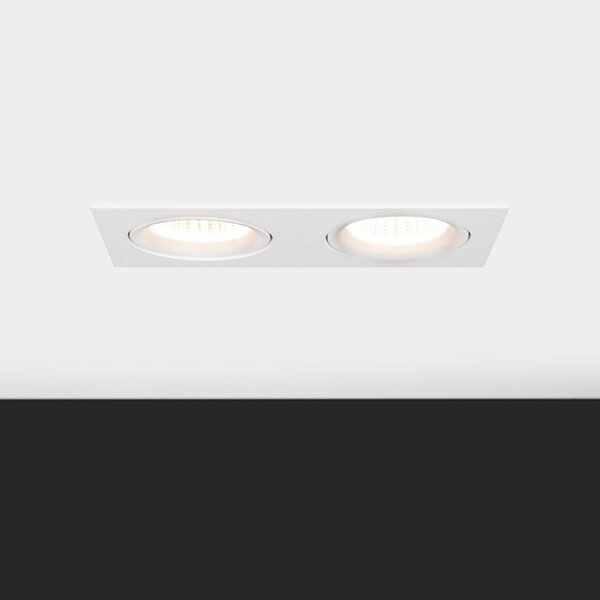 Svítidlo SLC DL04 SQUARE X2 R83X2 WH TED 927 IP54 36d