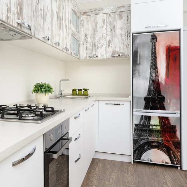 Samolepící nálepka na ledničku Eiffelova věž FridgeStick-70x190-f-69569859