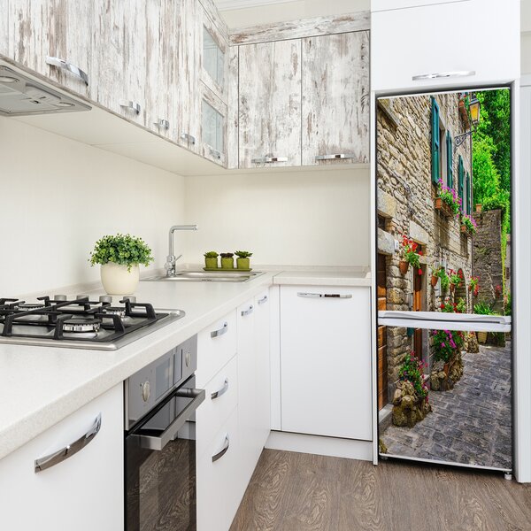 Tapeta nálepka na ledničku Ulička FridgeStick-70x190-f-69581730