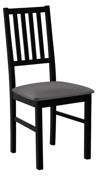 Dřevěná jídelní židle DANBURY 7 - černá / tmavá šedá