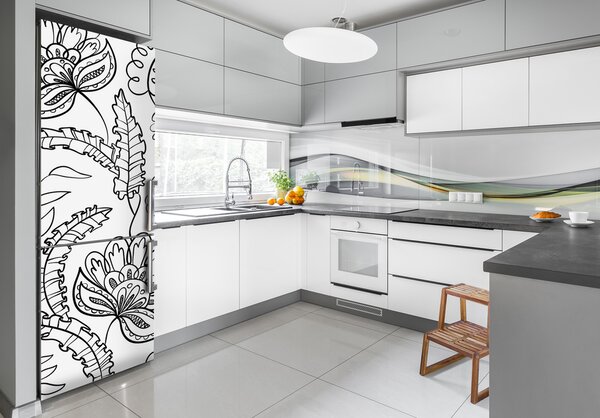 Fototapeta samolepící na ledničku Pozadí Zentangle FridgeStick-70x190-f-69660119