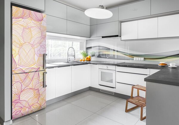 Nálepka fototapeta na ledničku Květiny FridgeStick-70x190-f-70458266