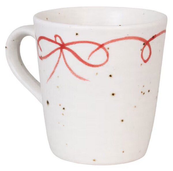 Keramický hrnek Viola Bow Red 300 ml Strömshaga