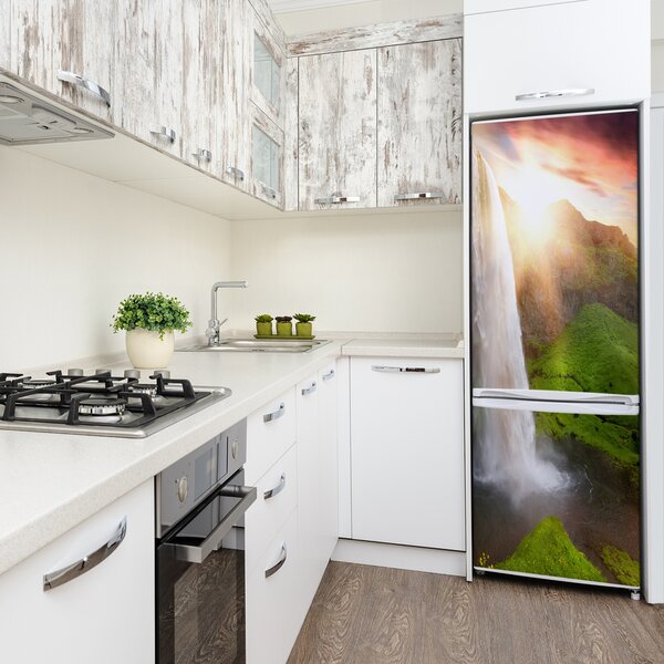 Nálepka na ledničku Příroda vodopád FridgeStick-70x190-f-69988477
