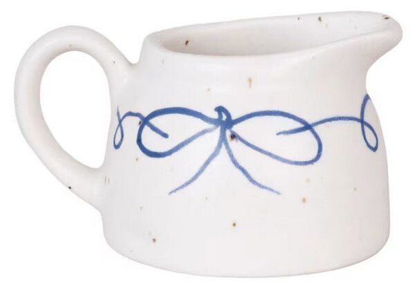 Keramický džbánek na mléko Viola Bow Blue 200 ml Strömshaga