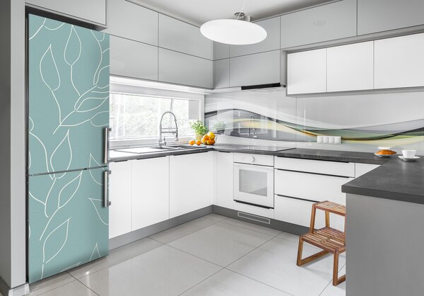 Nálepka fototapeta na ledničku Listí FridgeStick-70x190-f-71543751