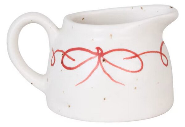Keramický džbánek na mléko Viola Bow Red 200 ml Strömshaga