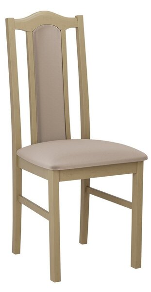 Židle do jídelny EDON 2 - dub sonoma / béžová