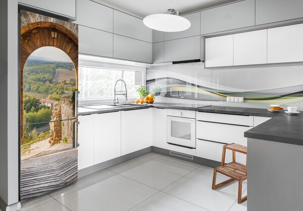 Tapeta na ledničku nálepka Toskánsko Itálie FridgeStick-70x190-f-71598886