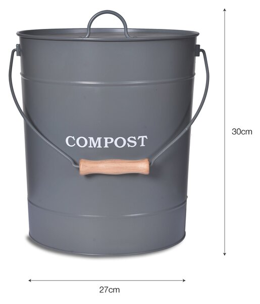 Plechový kompostér 10 l Garden Trading