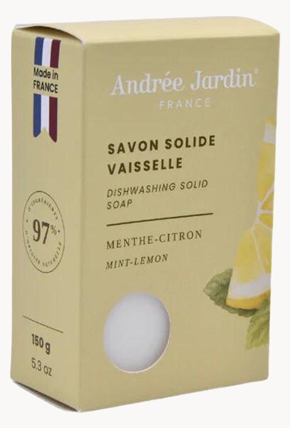 Pevné mycí mýdlo Amber, Mint Lemon