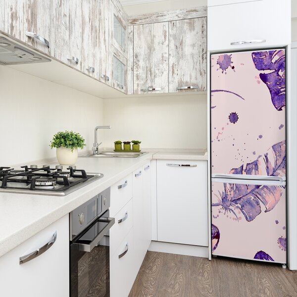Nálepka tapeta na ledničku do domu Peří FridgeStick-70x190-f-72038403