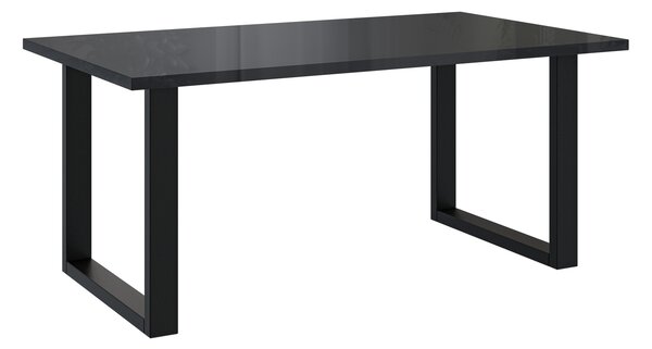 Jídelní stůl EMIL 1 - lesklý černý