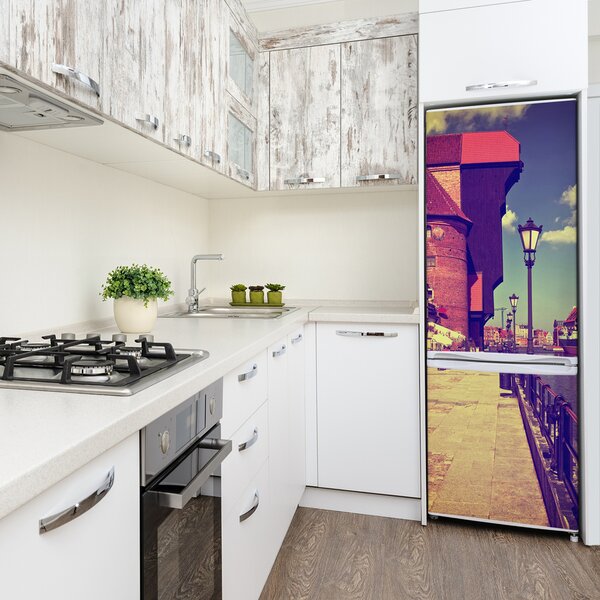 Samolepící nálepka na ledničku Gdaňsk Polsko FridgeStick-70x190-f-73612197