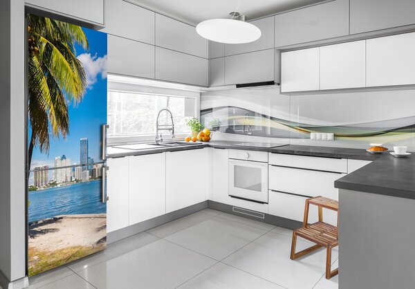 Samolepící nálepka na ledničku Miami FridgeStick-70x190-f-73307361