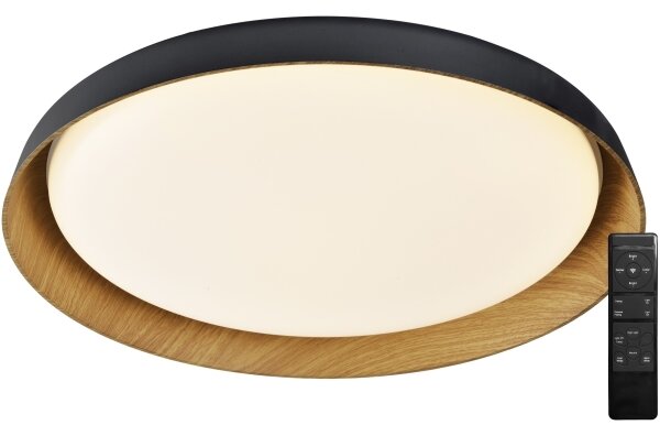 Top Light-LED Stm. stropní svítidlo SATELLITE LED/48W/230V 3000-6500K černá + DO