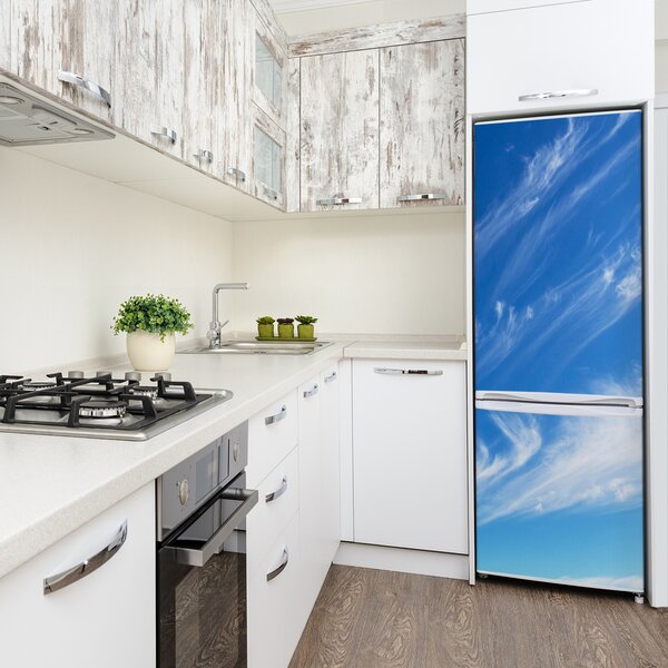 Nálepka tapeta na ledničku Mraky na nebi FridgeStick-70x190-f-73766463