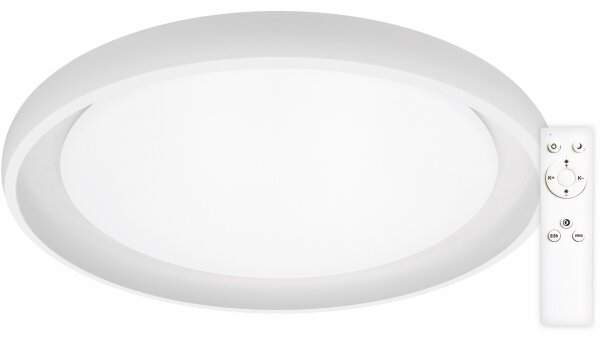 Top Light - LED Stm. stropní svítidlo SALERNO LED/60W/230V 3000-6500K bílá + DO