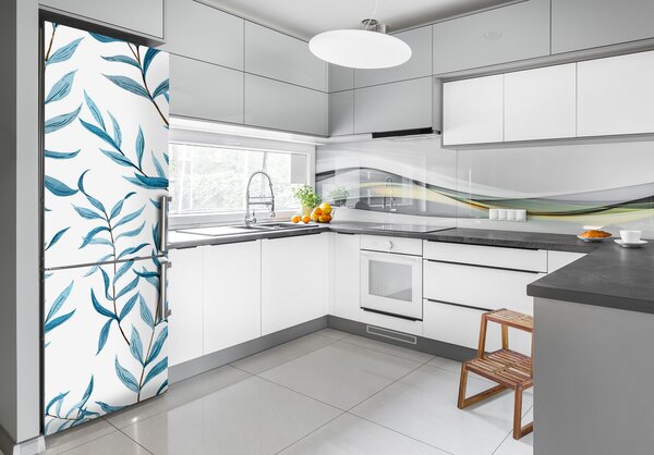 Nálepka fototapeta na ledničku Listí FridgeStick-70x190-f-73934337