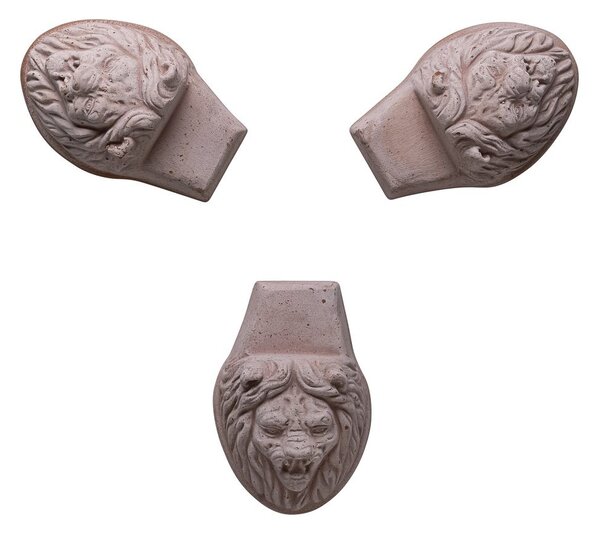 Nožky pod květináč Lion Head Rosa - set 3 ks Bergs Potter