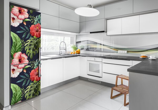 Fototapeta samolepící na ledničku Havajský vzor FridgeStick-70x190-f-73937093