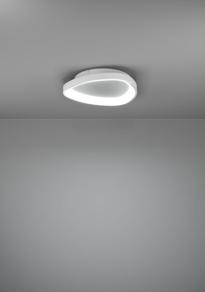 Eglo 901583 - LED Stmívatelné stropní svítidlo LORETELLO LED/12W/230V bílá + DO