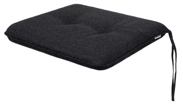 Podsedák na zahradní židli BELLA černý ekolen