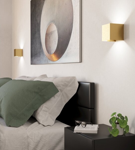 Eglo 901091 - LED Nástěnné svítidlo VALMONTONE 2xLED/1,5W/230V 3000K zlatá