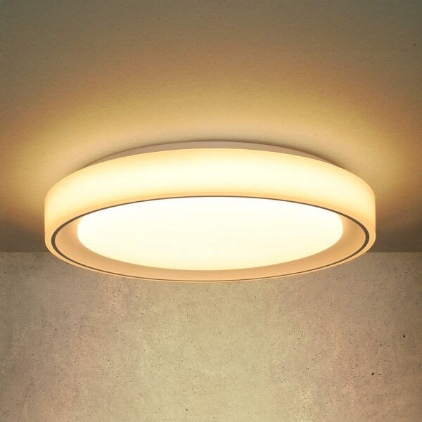 Brilagi-LED RGB Stmívatelné svítidlo FLOCO LED/30W/230V Wi-Fi Tuya + LED/6W + DO