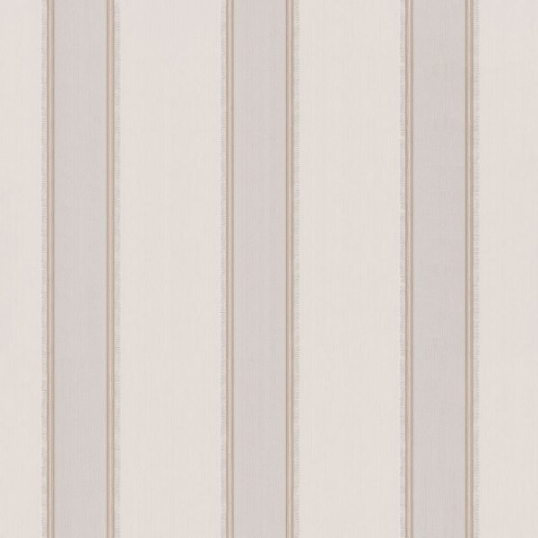 Bílá vliesová tapeta na zeď, Pruhy, 220910, Preloved, BN Walls rozměry 0,53 x 10 m