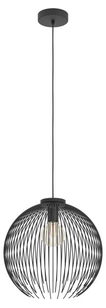 Eglo 901002 - Lustr na lanku VENEZUELA 1xE27/40W/230V černá