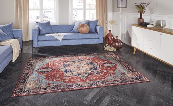 ELLE Decoration, Kusový koberec Imagination 104207 Oriental/Red z kolekce Elle, 80x150, červená, chodba / předsíň