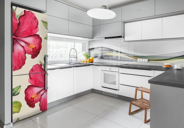 Fototapeta na ledničku Havajské květiny FridgeStick-70x190-f-74431005