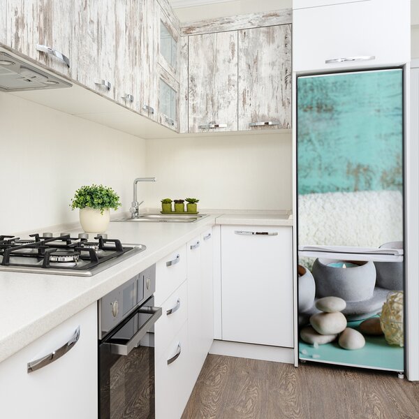 Nálepka tapeta na ledničku do domu Svíčky FridgeStick-70x190-f-75327978