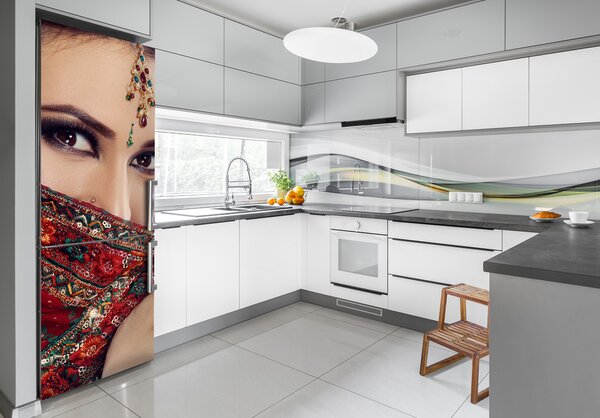 Nálepka tapeta na ledničku Indka FridgeStick-70x190-f-75866362