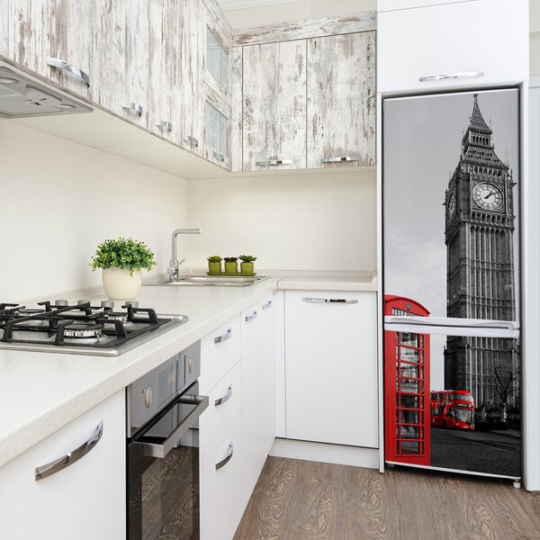 Samolepící nálepka na ledničku Big Ben Londýn FridgeStick-70x190-f-75547756