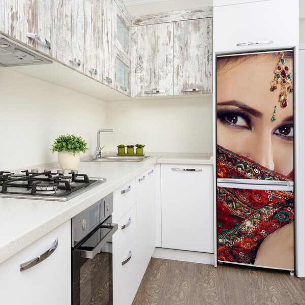 Nálepka tapeta na ledničku Indka FridgeStick-70x190-f-75866362