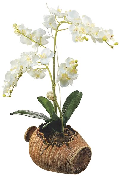 Samolepka na zeď Orchidej v Květináče | 42.5 x 65 cm | DSM3430