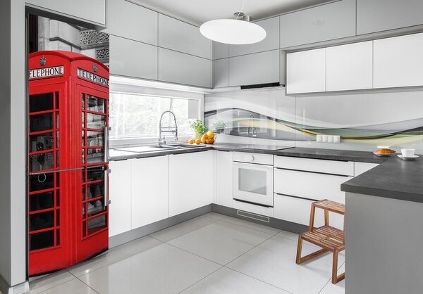 Tapeta na ledničku Telefonní budka FridgeStick-70x190-f-75547702