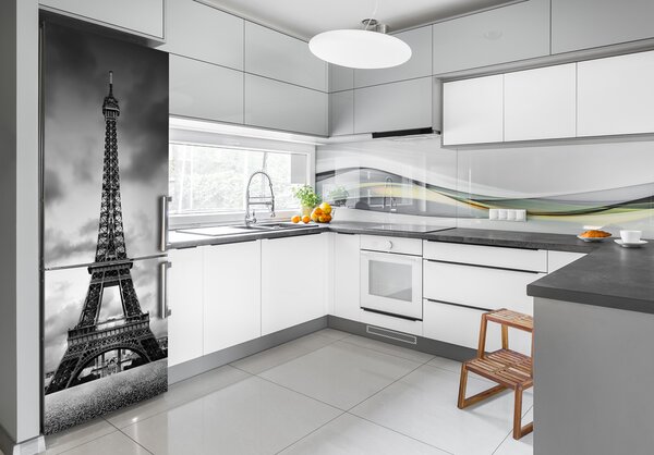 Samolepící nálepka na ledničku Eiffelova věž FridgeStick-70x190-f-76327213