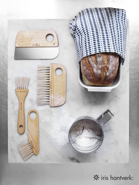 Mašlovačka z přírodních materiálů Pastry Brush Iris Hantverk