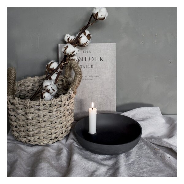Keramický svícen Lidatorp Dark Grey L Storefactory Scandinavia
