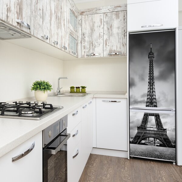 Samolepící nálepka na ledničku Eiffelova věž FridgeStick-70x190-f-76327213
